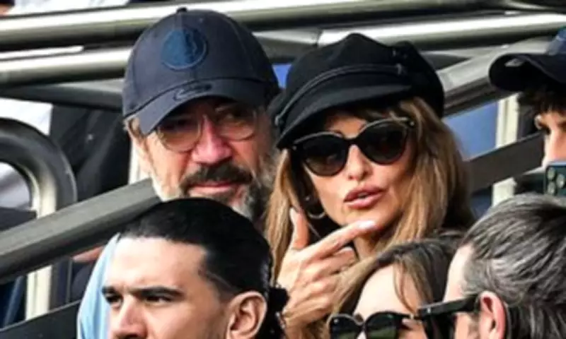 Penélope Cruz and Javier Barden Enjoy Rare Paris Football Outing