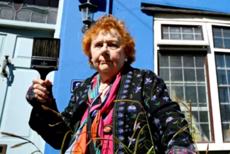 Pensioner, 82, Ordered to Repaint Blue Home After Single Complaint