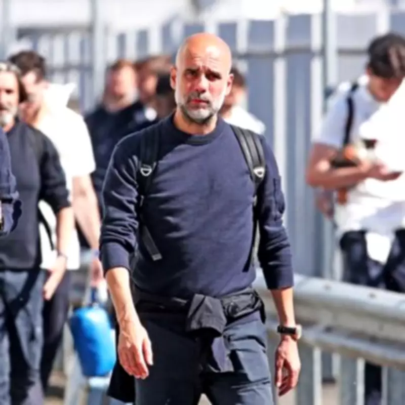 Pep Guardiola's Secret Life as a Manchester Local Revealed by Photographer