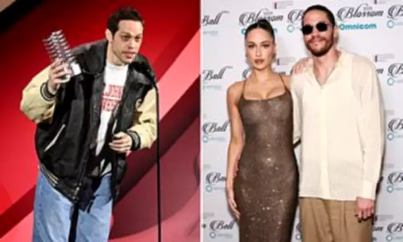 Pete Davidson Jokes He's 'Still Dead Inside' at Webby Awards Amid Split Rumors