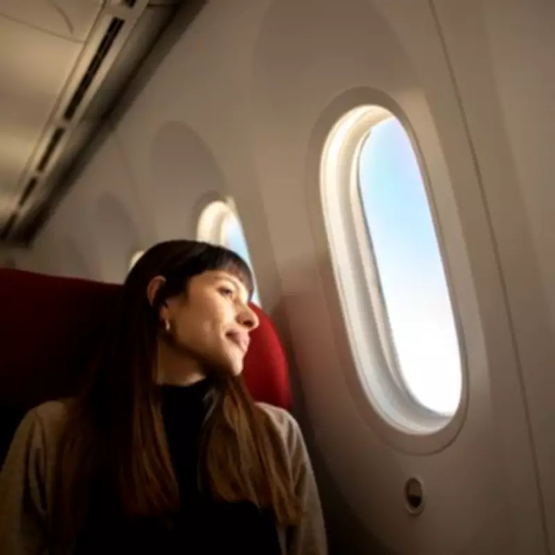 Pilot Reveals Why Every Plane Window Has Tiny Holes