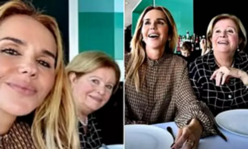 Pip Edwards and Her Lookalike Mum Enjoy Mother's Day Lunch at Bondi Icebergs