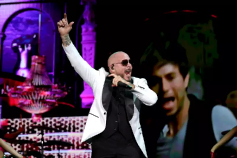 Pitbull Seeks Bald Cap Record at BST Hyde Park Concert