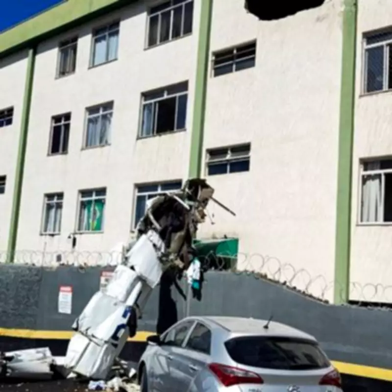 Plane Crashes into Building in Brazil, Two Dead