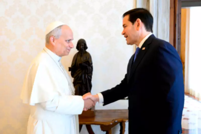 Pope and Rubio Vow to Strengthen Ties After Trump Spat Over Iran