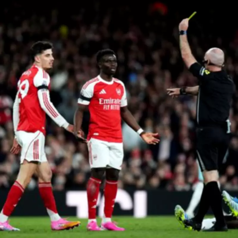 Premier League explains Arsenal red card controversy as Gary Neville slams Havertz tackle