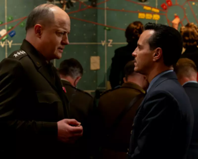 Pressure Review: Andrew Scott and Brendan Fraser in Stodgy D-Day Drama