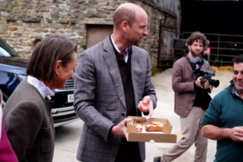 Prince William Brings Cakes to Yorkshire Hill Farmers, Discusses Diversification Challenges