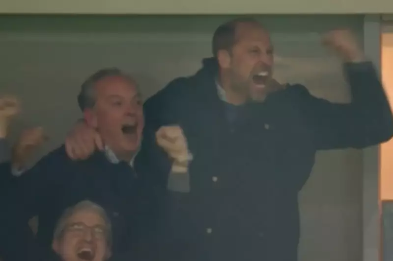 Prince William Celebrates Aston Villa's Europa League Final Win