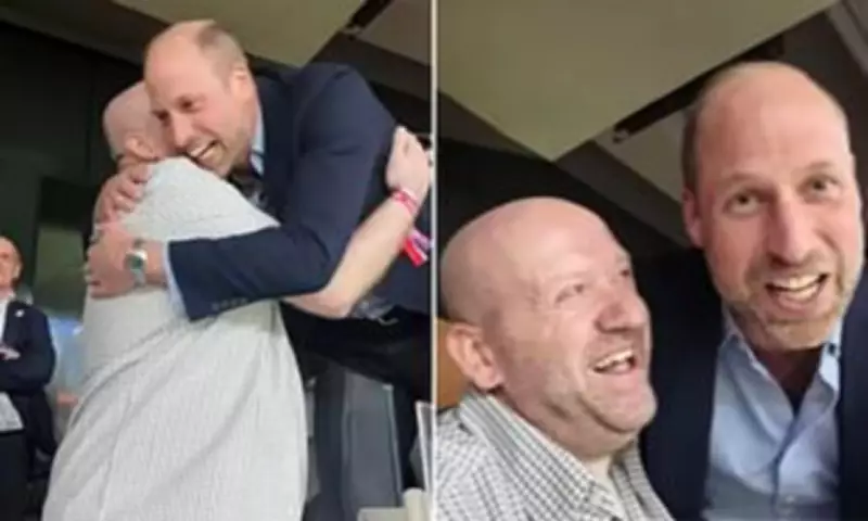 Prince William Embraces Fans and Jokes About Fountain Dancing After Villa Win
