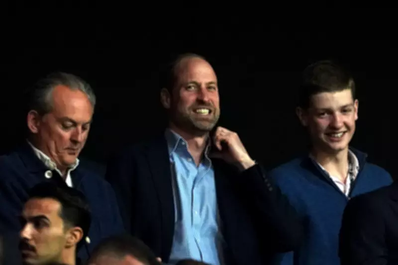 Prince William Meets Aston Villa Podcast Hosts After Europa League Win