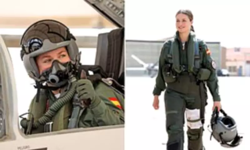 Princess Leonor Pilots F5 Fighter Jet in Spanish Military Milestone
