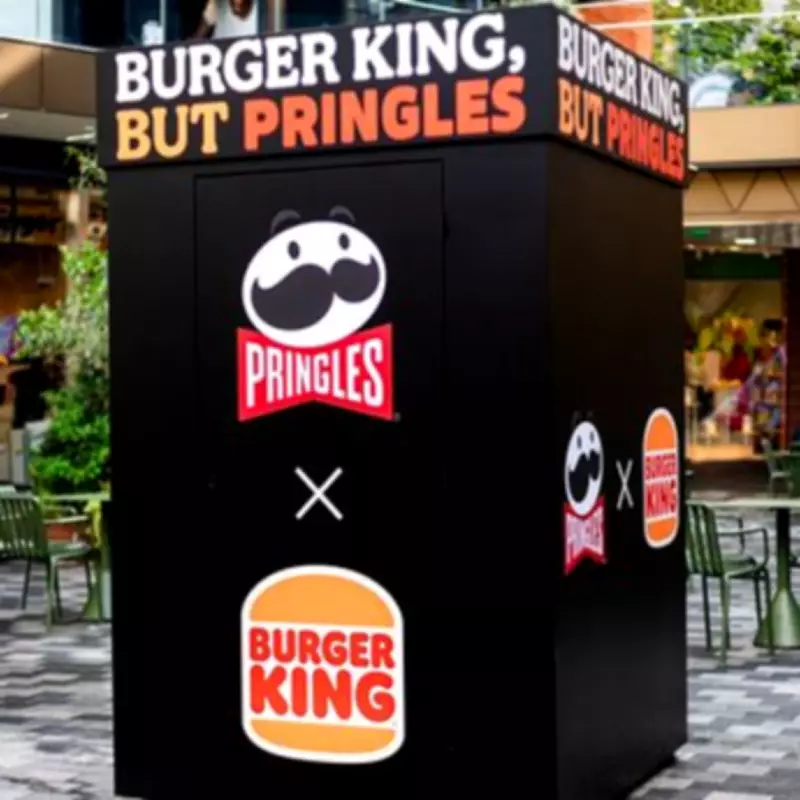Pringles and Burger King Launch Dark, Soundproof Snack Booths