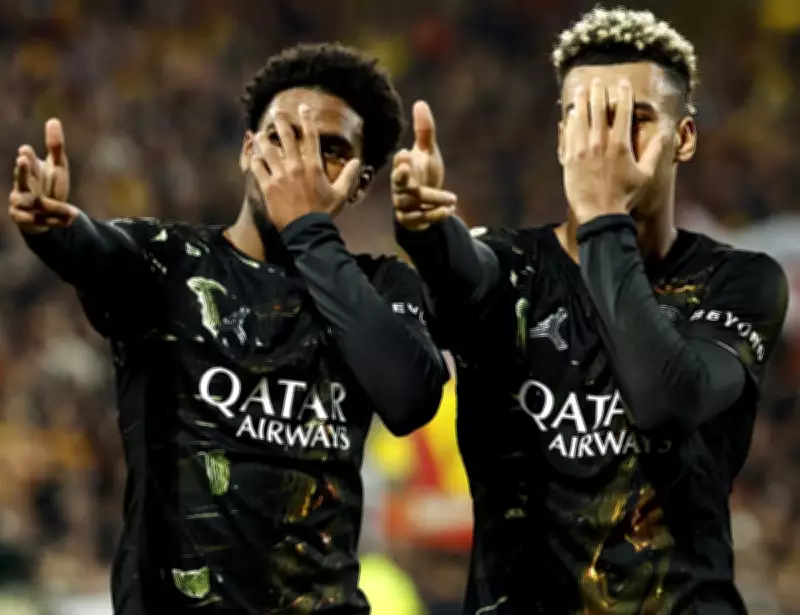 PSG Clinch Ligue 1 Title with 2-0 Win at Lens
