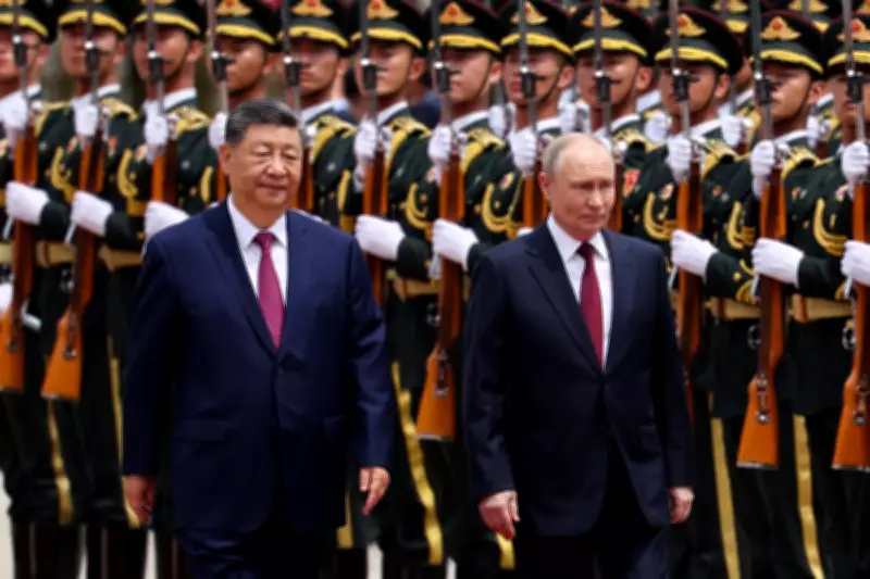 Putin Arrives in China for Summit with Xi Amid Ukraine War Tensions