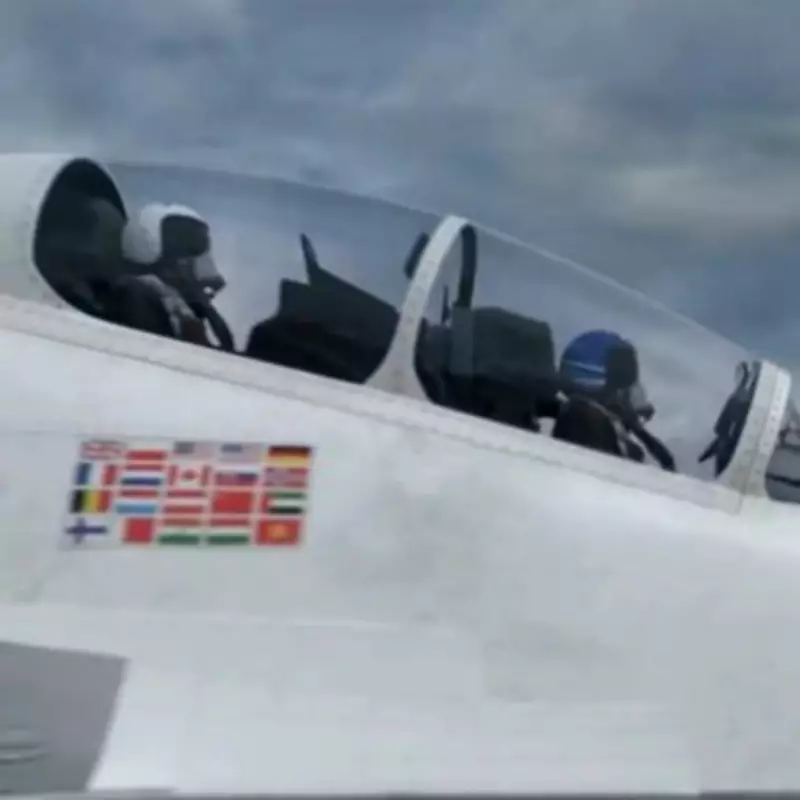 Putin Embarrassed by AI Blunder Showing NATO Flags on Russian Jets