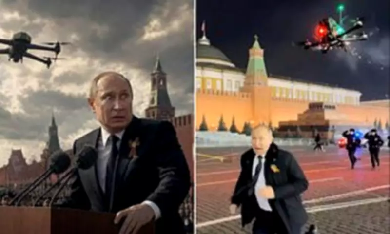 Putin Ridiculed in Memes Over Drone Paranoia and Coup Fears