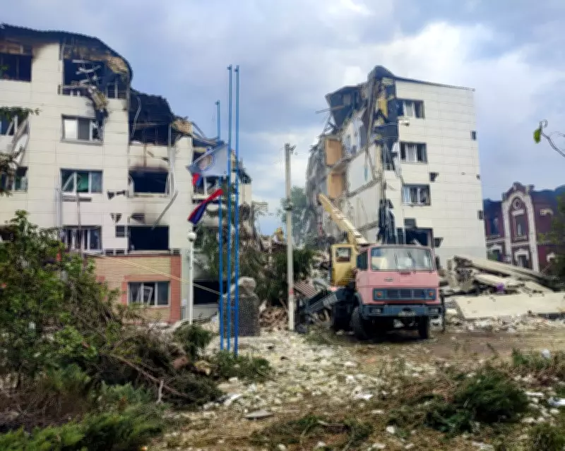 Putin Vows Revenge After Blaming Ukraine for Luhansk Attack That Killed Six