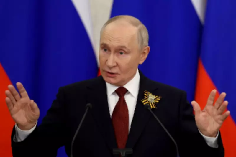 Putin's Desperation Shows as He Claims Ukraine War Ending