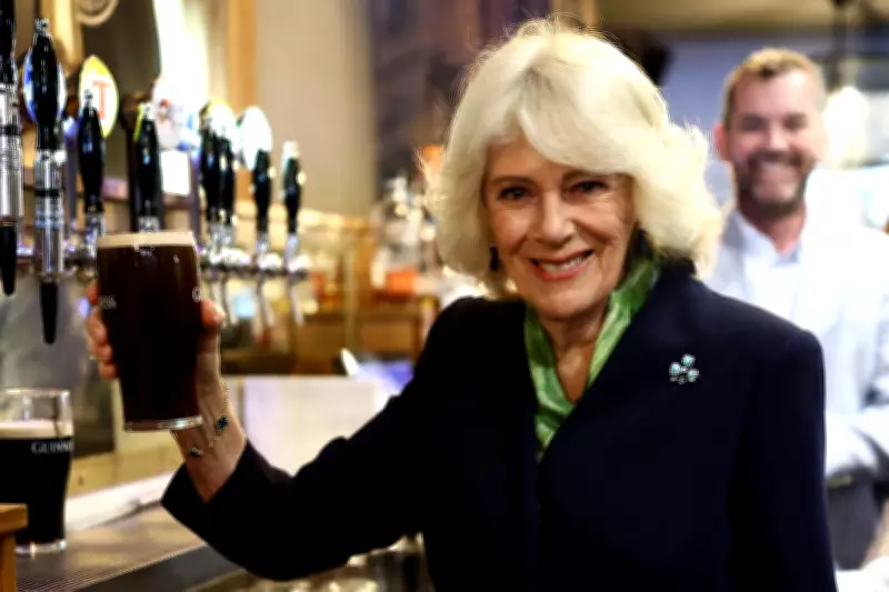 Queen Camilla Earns Applause for Pouring a Perfect Pint of Guinness