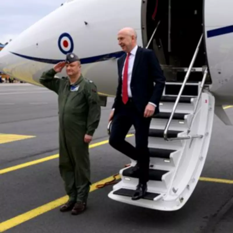 RAF Jet Carrying Defence Secretary Jammed by Russian Electronic Attack
