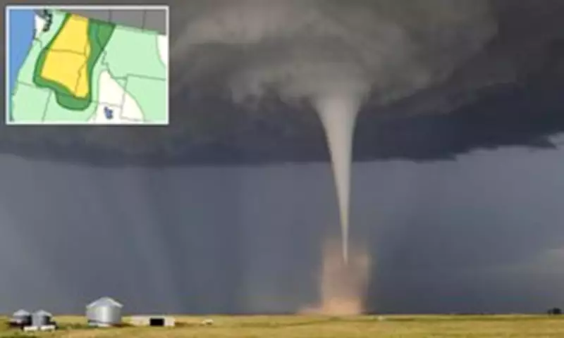Rare Tornado Threat Looms Over Pacific Northwest as Storm Hits