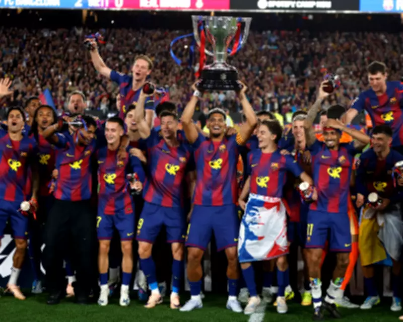 Rashford’s free-kick seals La Liga title for Barcelona in Clásico win over Real Madrid