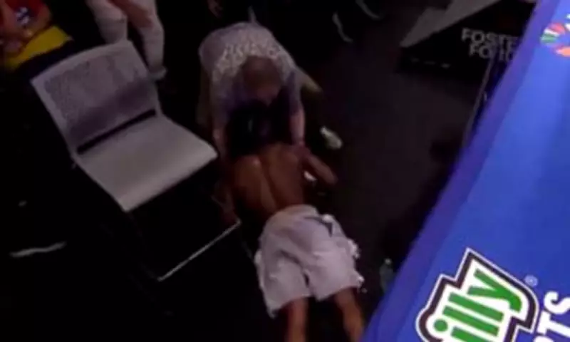Ray Ford Thrown Out of Ring in Wild Fight Against O'Shaquie Foster