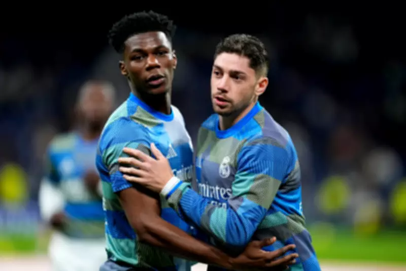 Real Madrid's Valverde Stitches After Fight with Tchouaméni