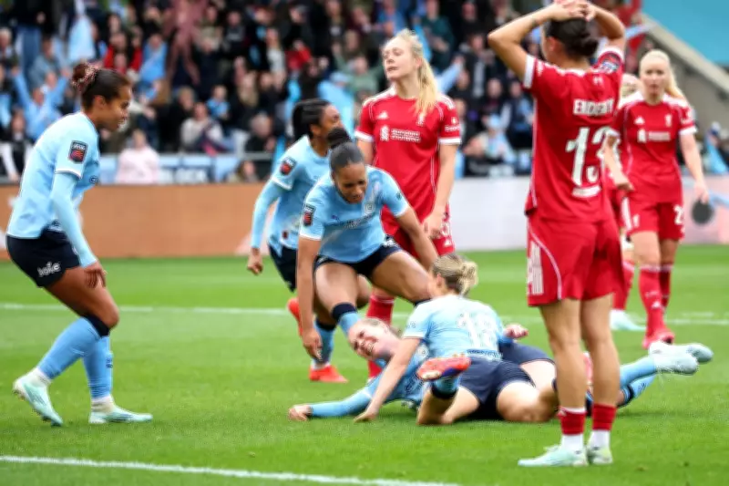 Rebecca Knaak Late Header Puts Manchester City on Verge of WSL Title