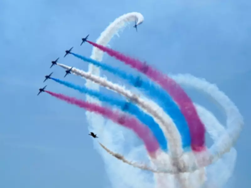 Red Arrows Flight Path This Weekend: Where to See the Iconic Display Team in the UK