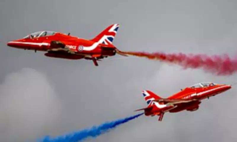 Red Arrows Reduce Display Fleet from Nine to Seven Aircraft