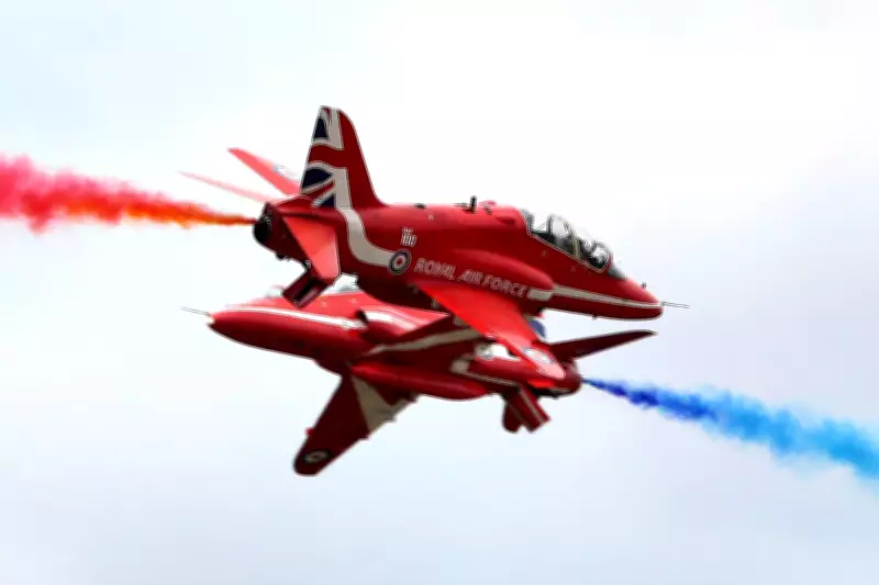Red Arrows Tour US Amid UK-US Political Tensions