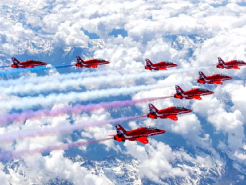 Red Arrows UK Flight Path: Where to See Them This Weekend