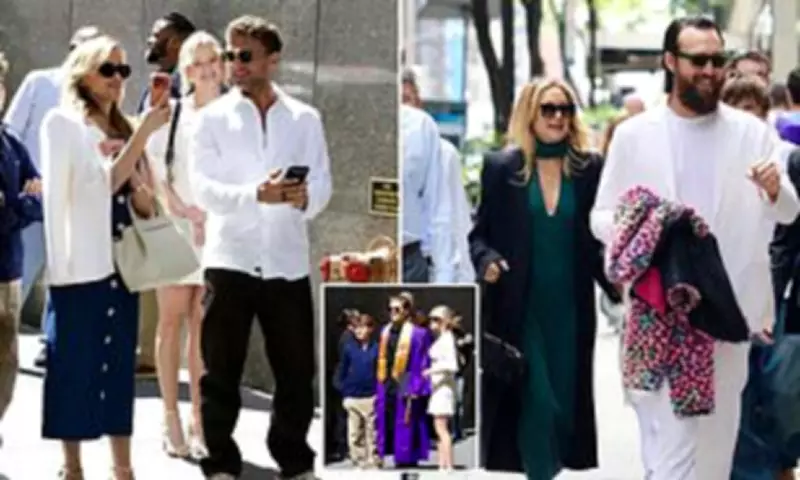 Reese Witherspoon and Ryan Phillippe Reunite at Son's NYU Graduation