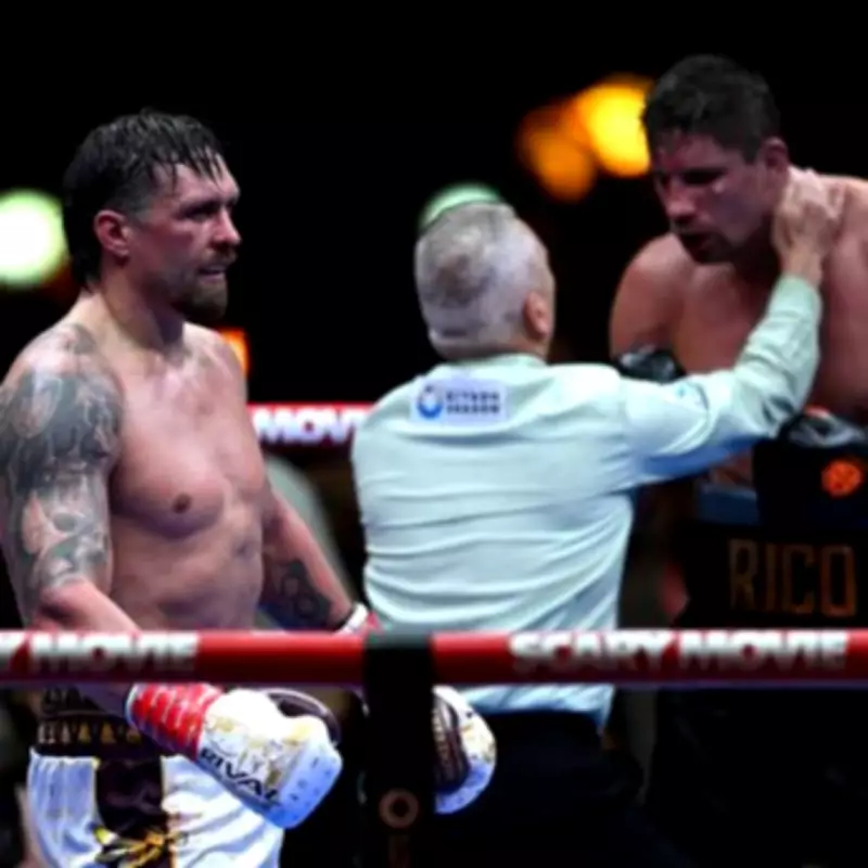 Referee Admits He Couldn't Hear Bell in Usyk-Verhoeven Fight