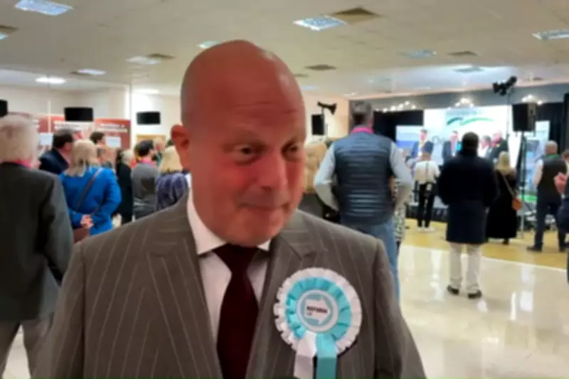 Reform UK councillor mistakenly says 'UKIP' in victory speech
