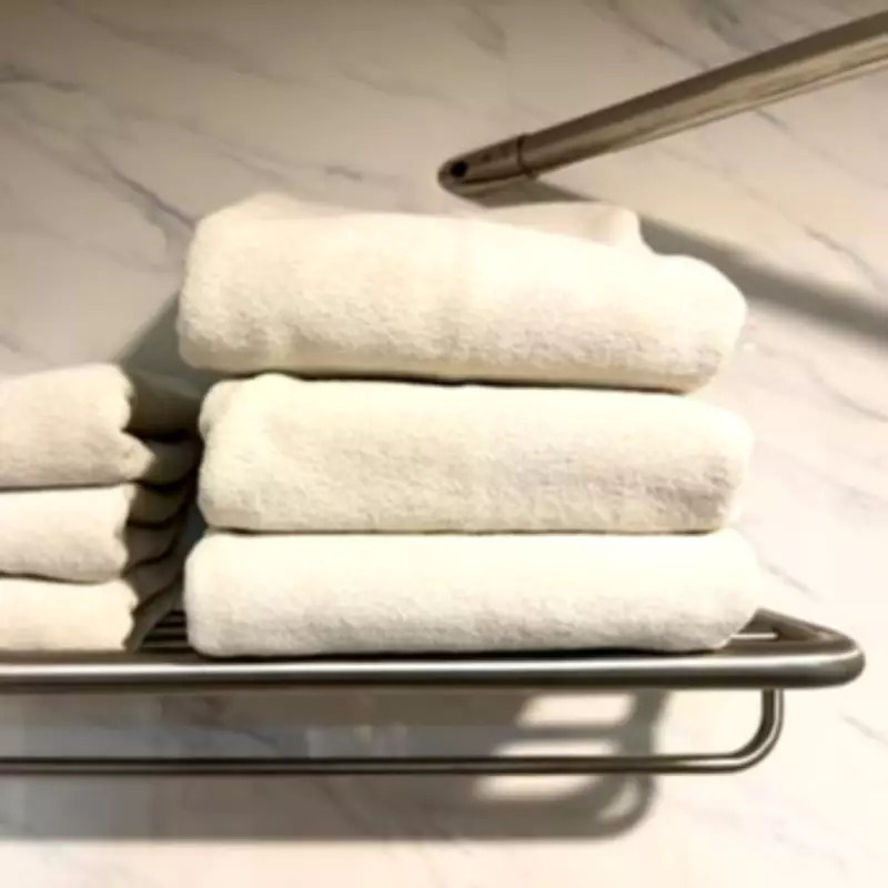 Revive Stiff Towels Using Two Common Kitchen Cupboard Items