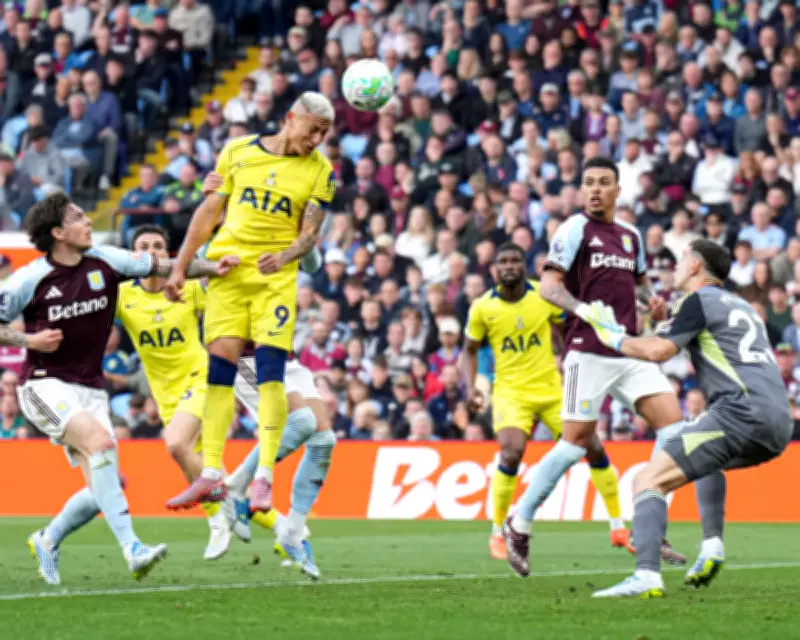 Richarlison Heads Tottenham Past Weakened Aston Villa, Out of Drop Zone