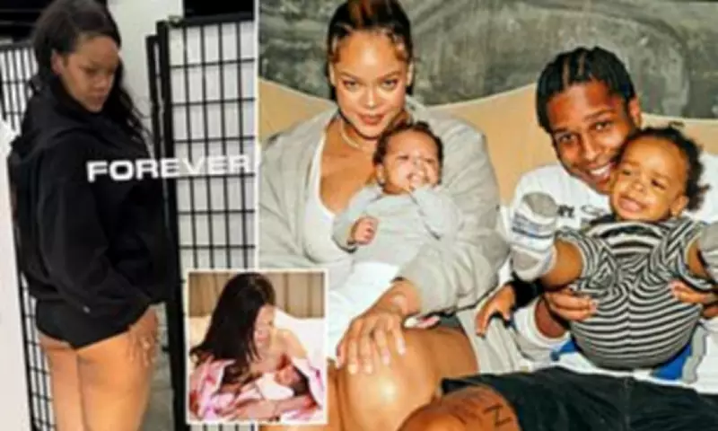 Rihanna Gets New Tattoo Designed by Her Young Children with A$AP Rocky