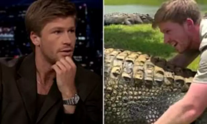 Robert Irwin Recalls Terrifying Crocodile Death Roll Escape on Fallon Show
