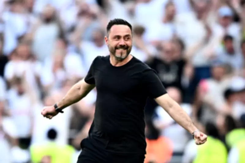 Roberto De Zerbi Confronts 'Negative' Journalist After Tottenham Survive Relegation