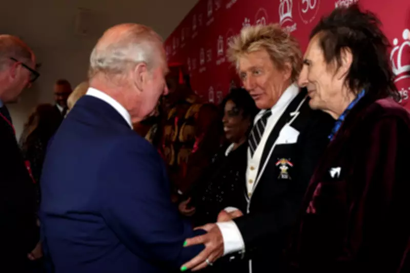 Rod Stewart Praises King Charles for Putting Trump 'In His Place'
