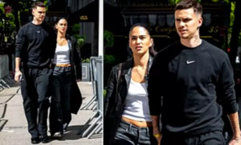 Romeo Beckham and Kim Turnbull Stroll Hand-in-Hand in NYC