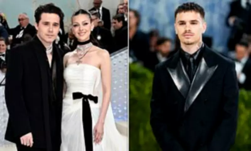 Romeo Beckham Makes Met Gala Debut Without Estranged Brother Brooklyn