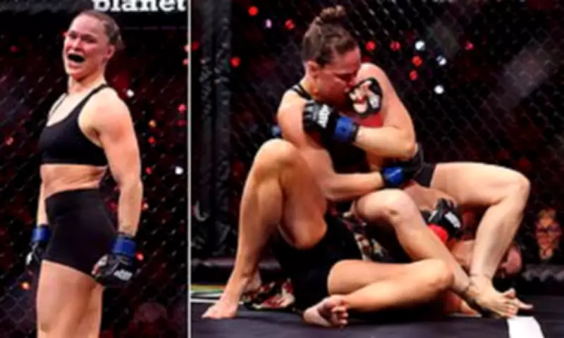 Ronda Rousey Submits Gina Carano in 17 Seconds in Netflix MMA Comeback