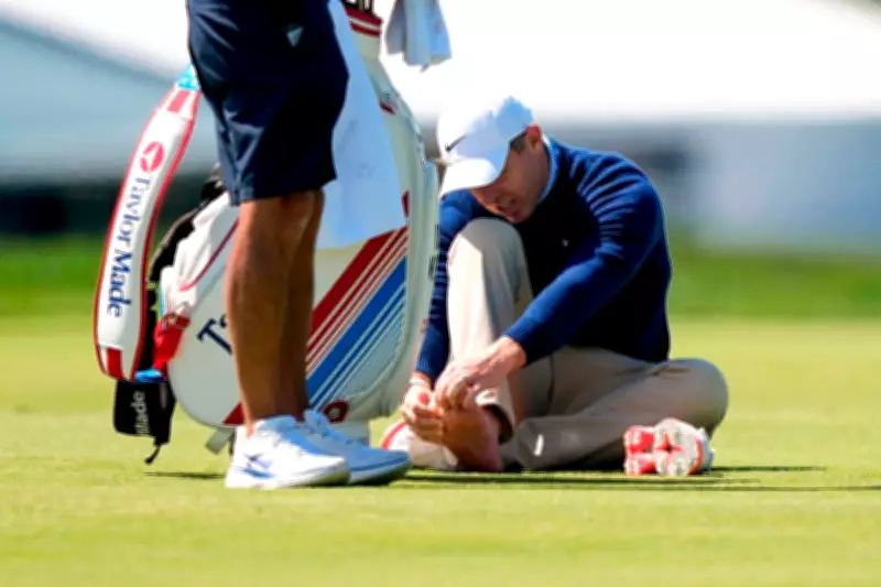 Rory McIlroy Foot Injury Worry Ahead of US PGA Championship