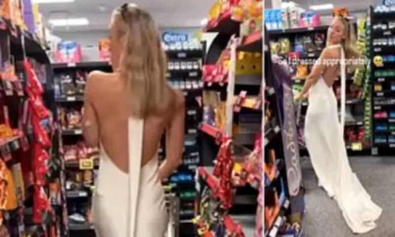 Roxy Horner Wears Wedding Dress to Supermarket, Refuses to Wear It Once