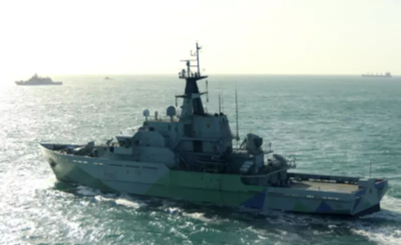 Royal Navy Tracks Russian Frigate for a Month in North Sea