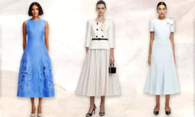 Royals Stun in Ivory and Blue at Buckingham Palace Garden Party